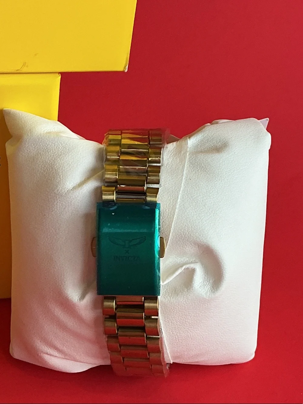 Invicta Gold-Tone Bracelet Watch with Champagne Dial